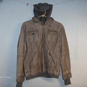 Come Together California Hooded Jacket Measures 45" Chest